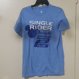 Single Rider Disney Shirt